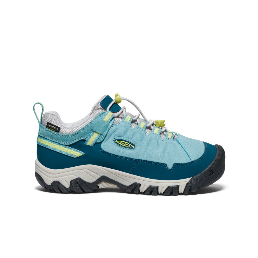 Big Kids Targhee IV Waterproof Hiking Shoe Reef WatersDaiquiri Green