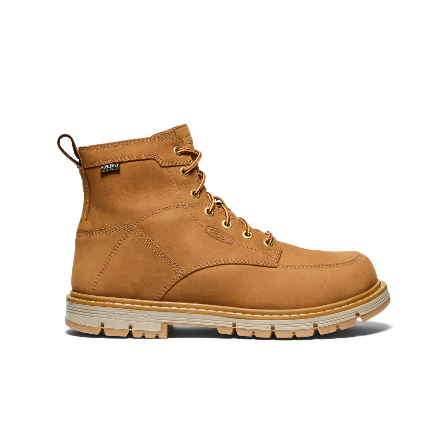 Mens San Jose 6 Waterproof 90 Heel Boot Soft Toe BistreGum