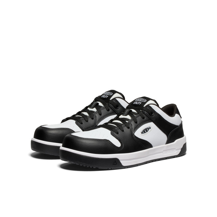Mens Overton Work Shoe Carbon Toe Star WhiteBlack