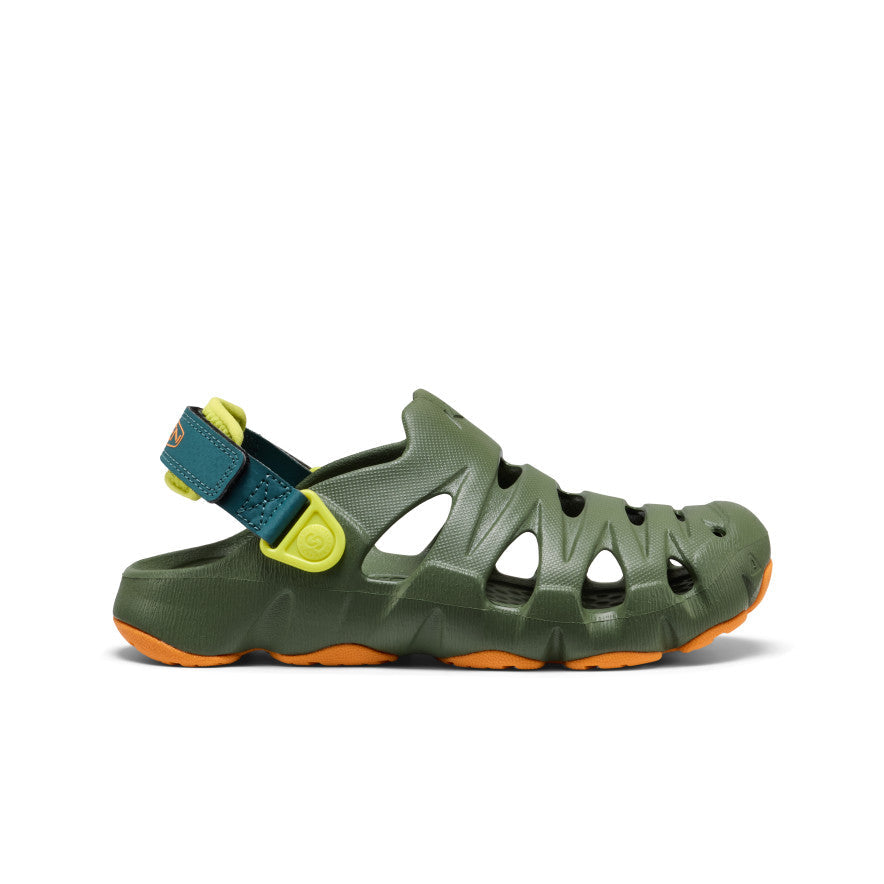 Big Kids HyperFLT Clog Bronze GreenOrange Peel