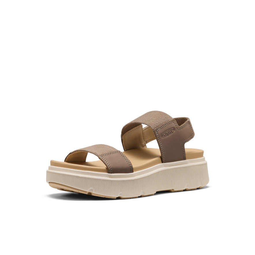 Womens Elle Mila Backstrap Sandal Brindle