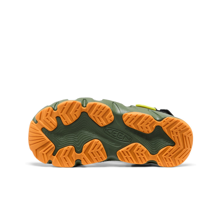Big Kids HyperFLT Clog Bronze GreenOrange Peel
