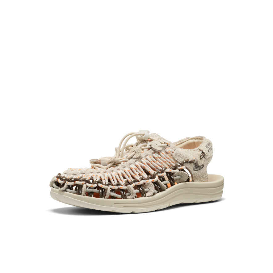 All Gender UNEEK Leather Henrik Vibskov Sneaker Tangerine Cream