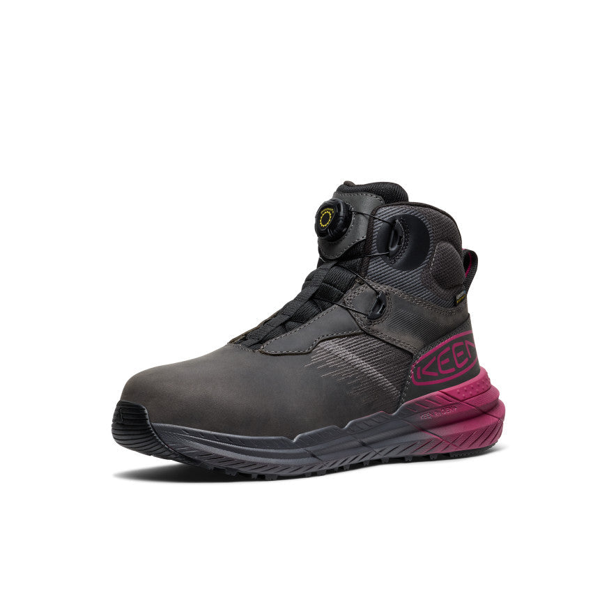 Womens Snapline CF Waterproof Boot Carbon Toe MagnetBlack