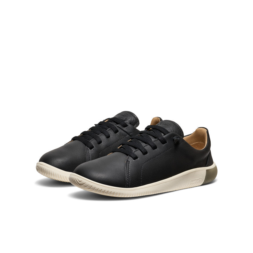 Mens KNX Leather Sneaker BlackStar White