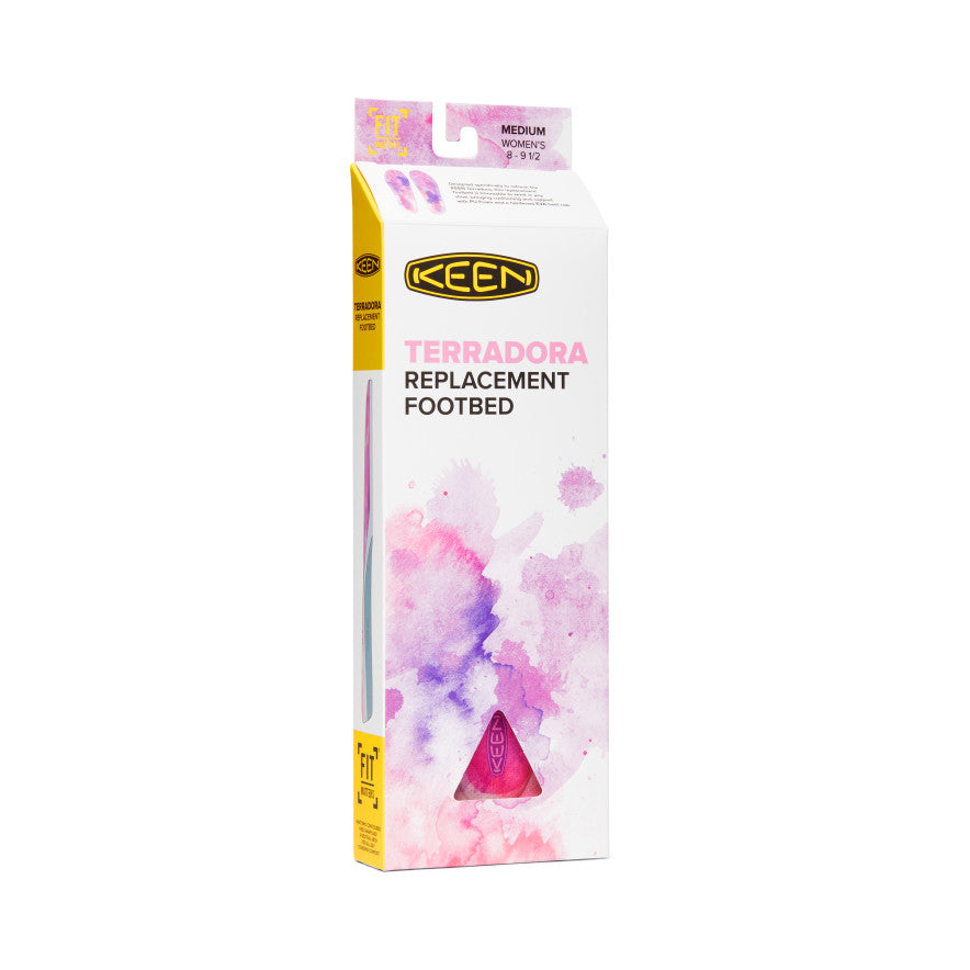 Womens Terradora Replacement Insole Pink