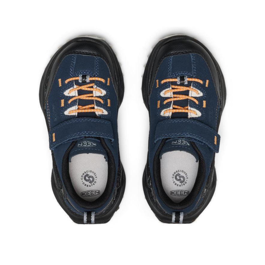 Little Kids Jasper Zionic Sneaker Naval AcademyFlame Orange