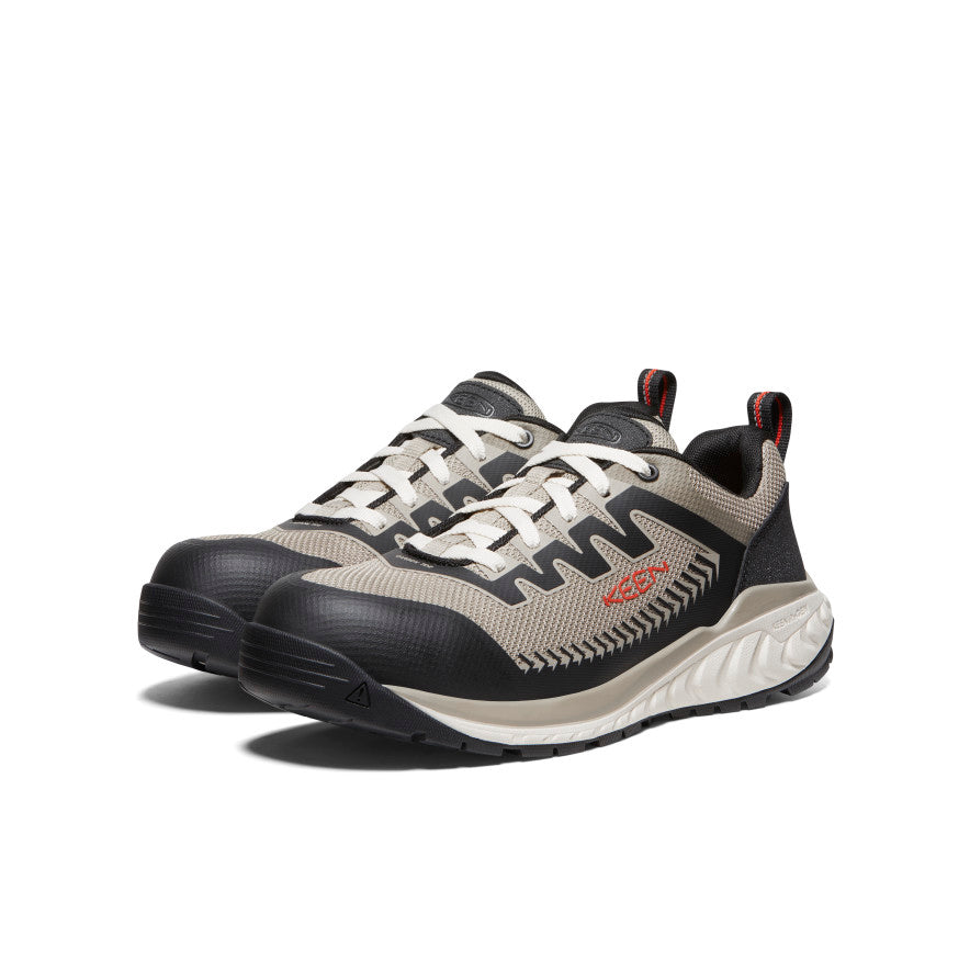 Mens Arvada Work Sneaker Carbon Toe Plaza TaupeBlack