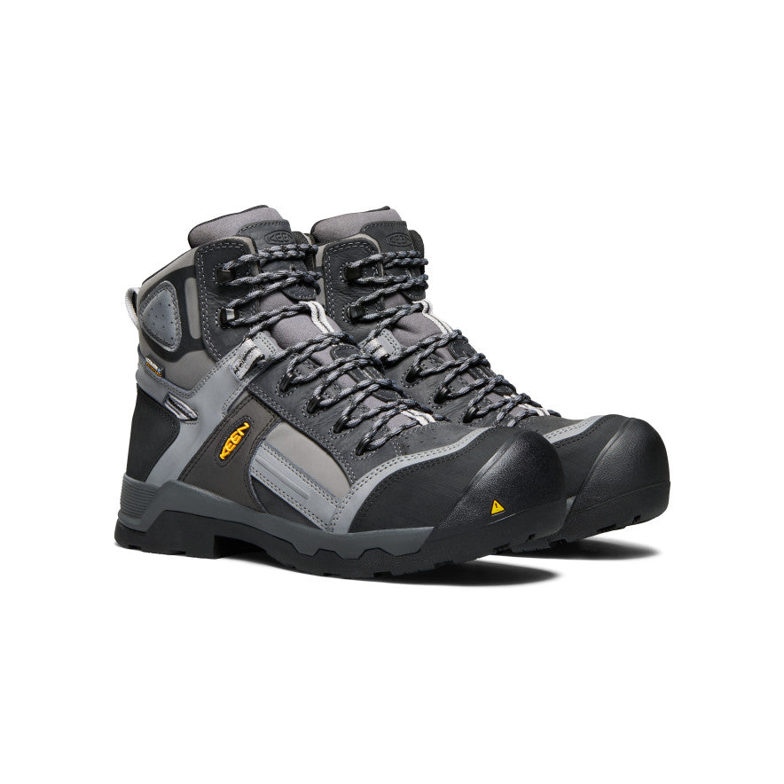 Mens Davenport 6 Insulated Waterproof Boot Composite Toe MagnetSteel Grey