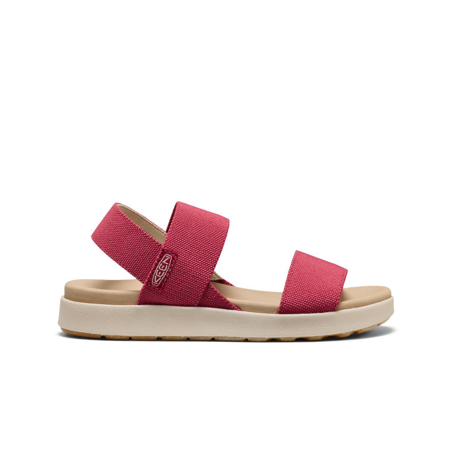 Womens Elle Backstrap Sandal GarnetBirch