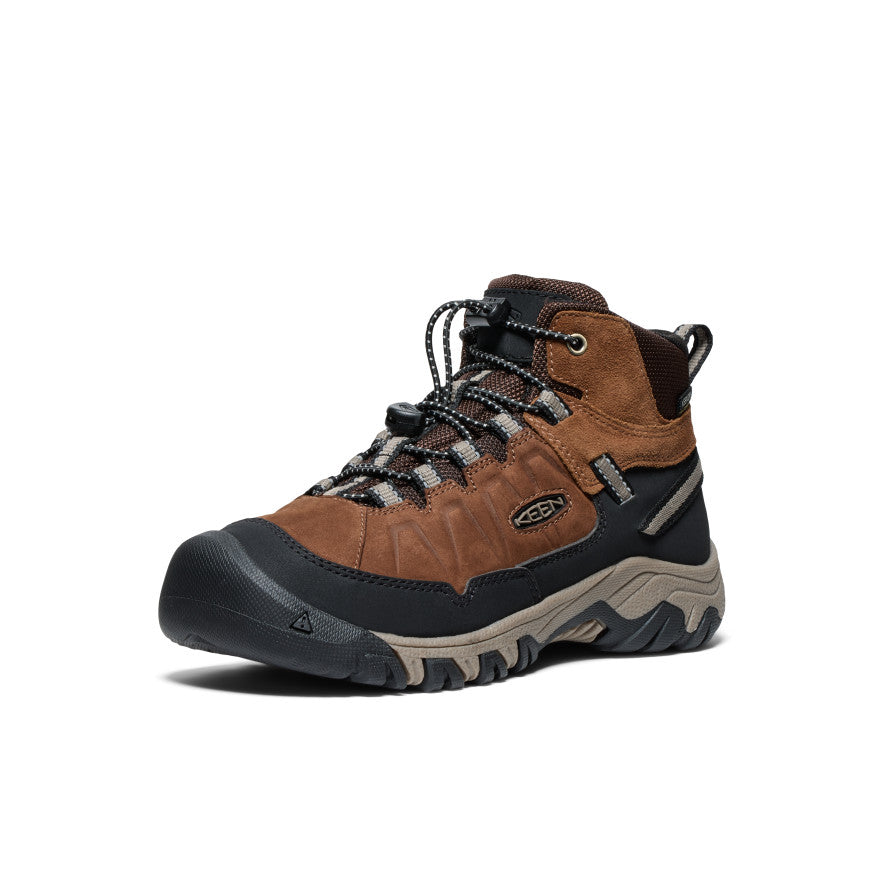 Big Kids Targhee IV Waterproof Hiking Boot BisonBrindle