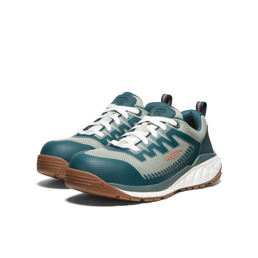 Womens Arvada Work Sneaker Carbon Toe Sea MossDesert Sage