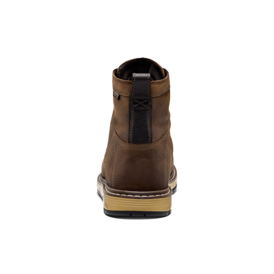 Mens San Jose 6 Waterproof Boot Aluminum Toe Cascade BrownBlack