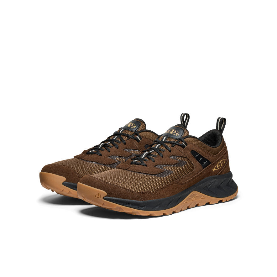 Mens Hightrail Vented Hiking Shoe Dark EarthOak Buff