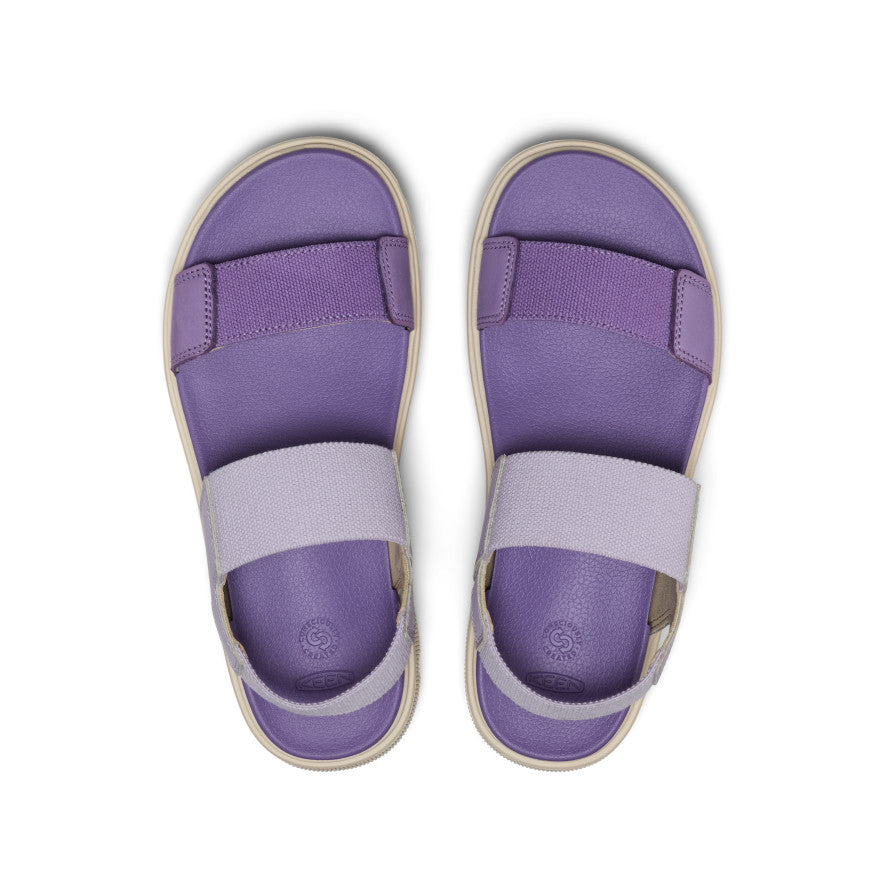 Womens Elle Mila Backstrap Sandal ThistlePurple Haze