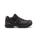 Mens Targhee IV Waterproof Work Shoe Soft Toe BlackBlack
