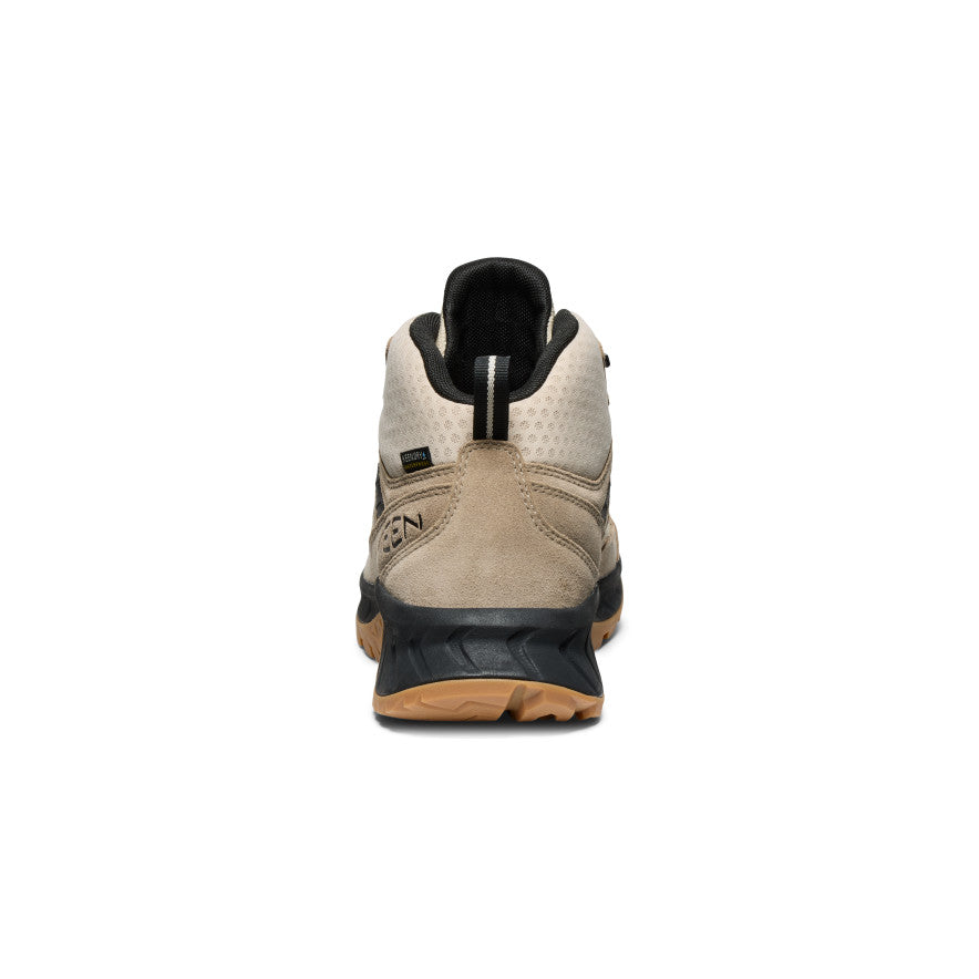 Mens Hightrail Waterproof Wide Hiking Boot BrindleOak Buff